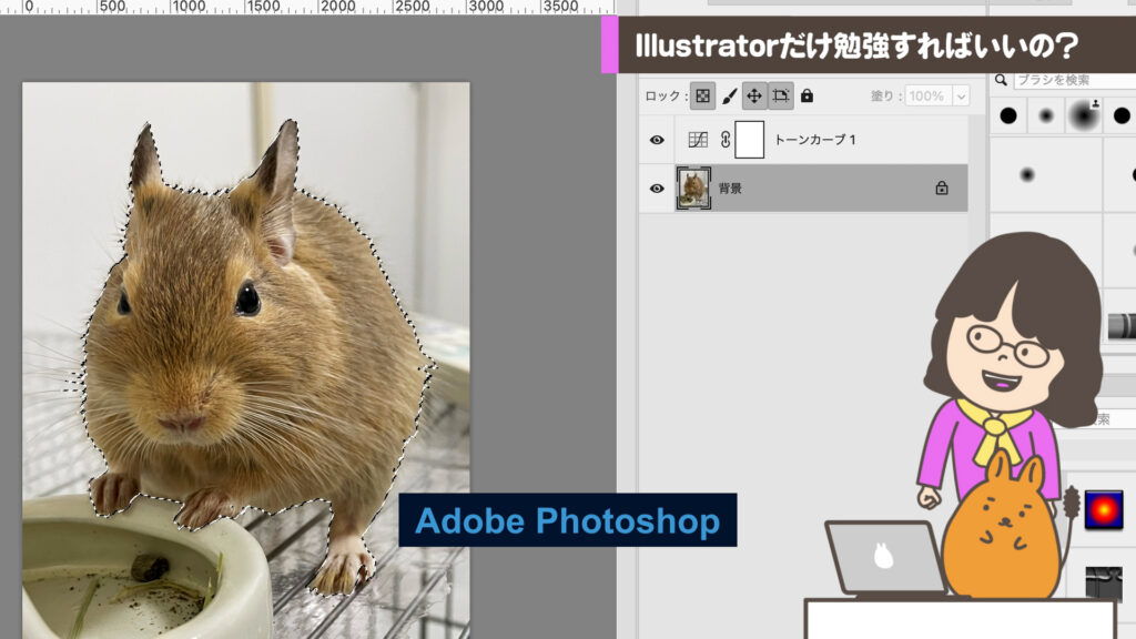 Photoshopでキリヌキ作業